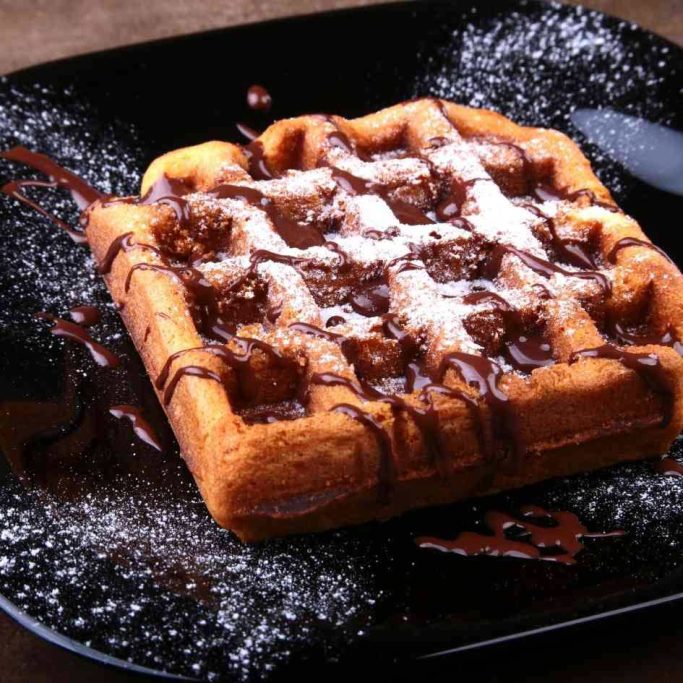 Hausgemachte Waffeln